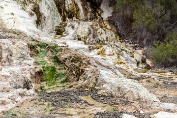 Natural wonders at Waiotapu Thermal Wonderland, New Zealand