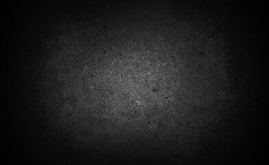 Old wall texture cement dark black gray panorama background abstract grey color design are light with white gradient background.