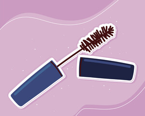 brush mascara makeup