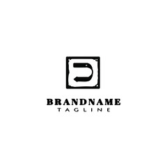 arrow logo template icon design vector cute