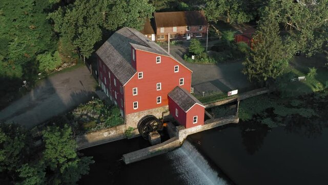 Red Mill Aerial Drone Video - Clinton, New Jersey