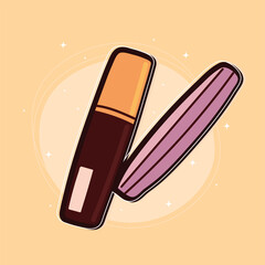 makeup powder with lipstick