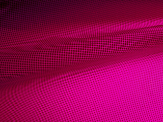 wavy pink texture in weft