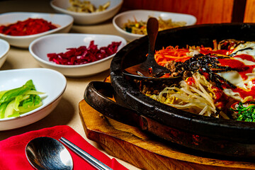 Korean Hot Beef Bibimbap