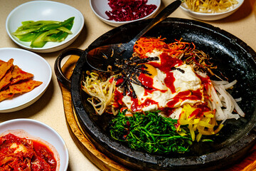 Korean Hot Beef Bibimbap