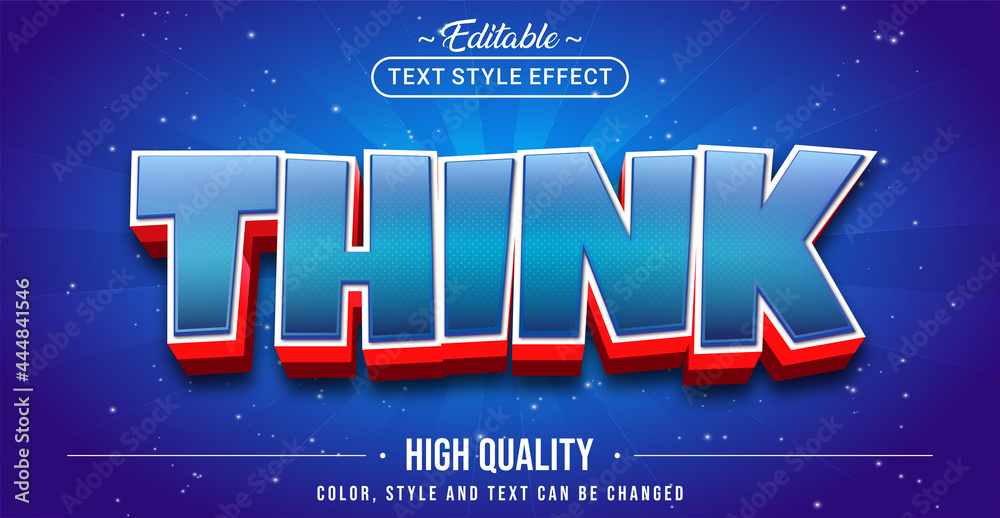 Poster Editable Text Style Effect with Fun Colorful Text Element.