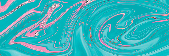 Colorful acrylic paint background,marble style liquid texture.