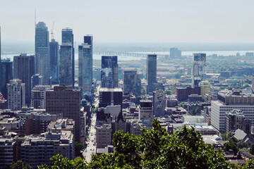 Vista panorámica de Montreal