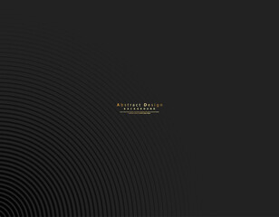 Fototapeta premium Concentric circle. Illustration for sound wave. Abstract circle line pattern.