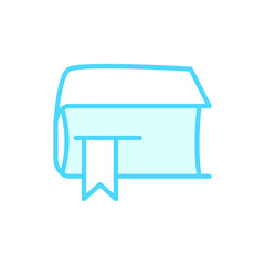 Illustration Vector Graphic of Bookmark icon