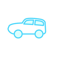 Illustration Vector Graphic of Car icon