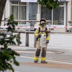 Fireman, his face says it all