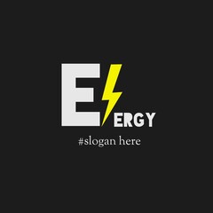 Obraz premium Illustration Vector Graphic of Energy Perfect for Your Company Logo etc.