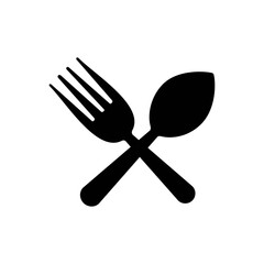 restaurant icon vector, food and drink icon symbol