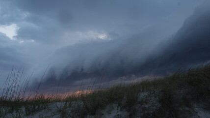 Squall Line over Cape Hatteras