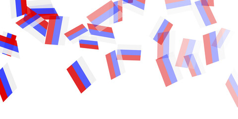ロシア　 国旗　空　背景