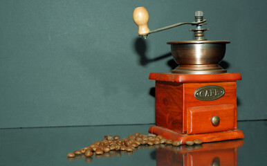 old coffee grinder