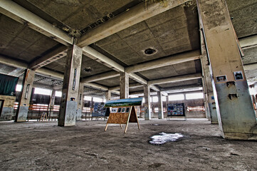 炭鉱施設　浴場区画