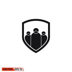 Icon vector graphic of people