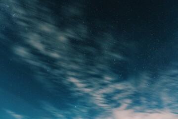 Starry night sky 