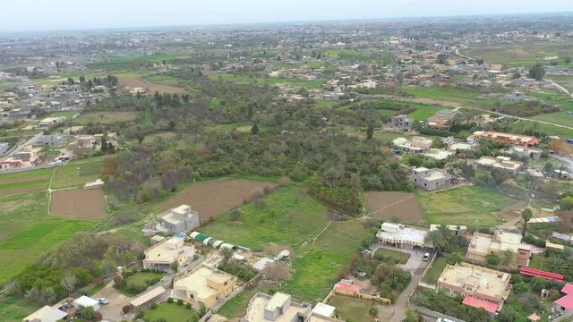 arial view of Tikrit city , Iraq