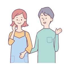 妊婦と男性