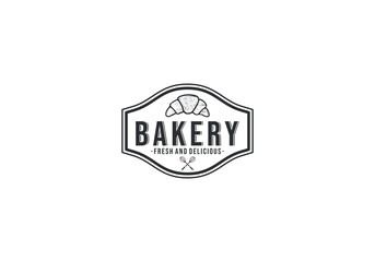 bake shop logo in white background