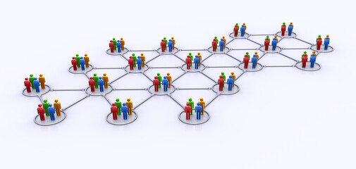 ネットワーク © yoshitaka