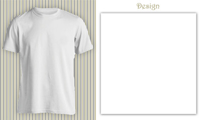 desain kaos polos pitih untuk sablonan, 
plain white t-shirt design for screen printing