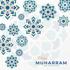 Happy Muharram Social media Premium Template