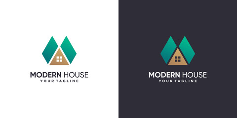 House logo design with modern concept Premium Vector part 3