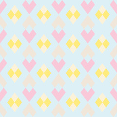 Seamless geometrical modern background