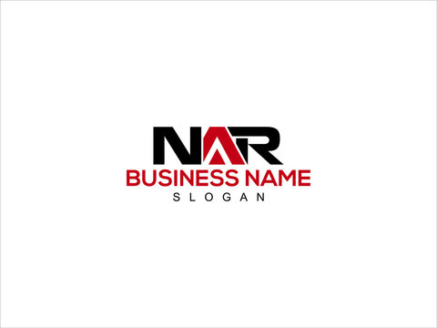 Letter NAR Logo Icon Vector Image Design For Company or Business