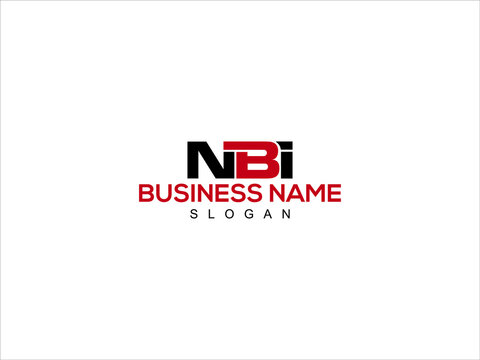 Letter NBI Logo Icon Vector Image Design For Company or Business