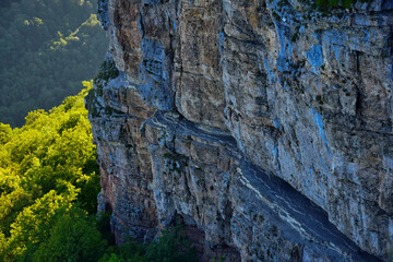 Viewpoint over the Eagle Rocks in Mezmay