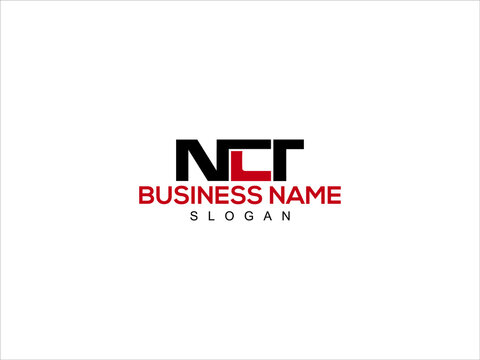 Letter NCT Logo Icon Vector Image Design For Company or Business