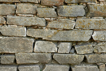 Stone wall background, rock materials for construction.