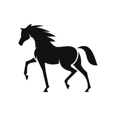 Fototapeta na wymiar horse logo design vector template