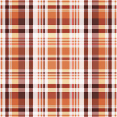Brown seamless checkered pattern. Beautiful background pattern, great for decorating fabrics, textile products, gift wrapping designs, any printed products, including promotional ones.