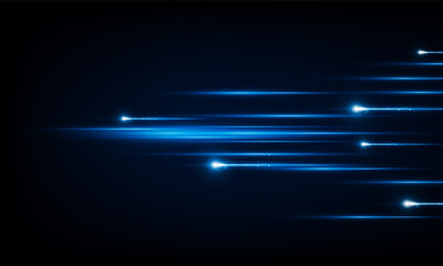 High speed concept. Arrow Light out technology background Hitech communication concept innovation background, vector design