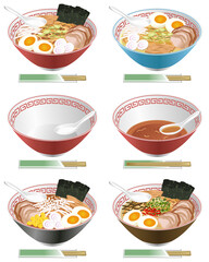 色々なラーメン