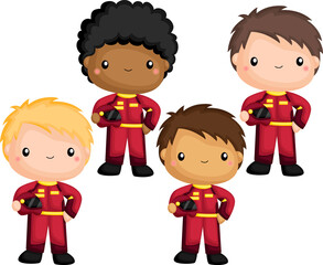 a vector of a man in a racing suit with multiple skin tones options
