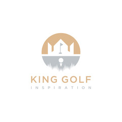 King Golf Logo template inspiration