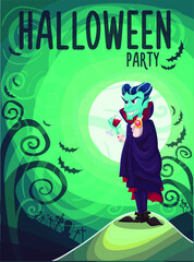 halloween party poster design
