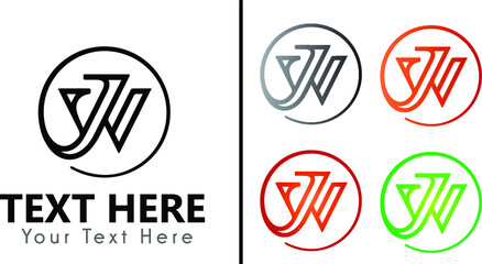 English Font logo illustration