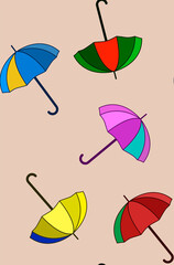Summer umbrellas