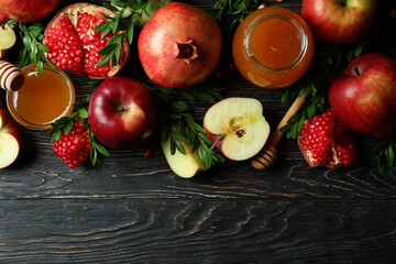 Concept of Jewish New Year Rosh Hashanah