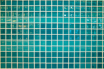 green ceremic pattern