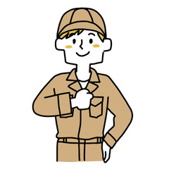 任せて、と胸を叩く便利屋の男性