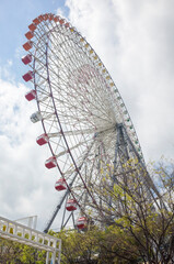 big and high ferris wheel